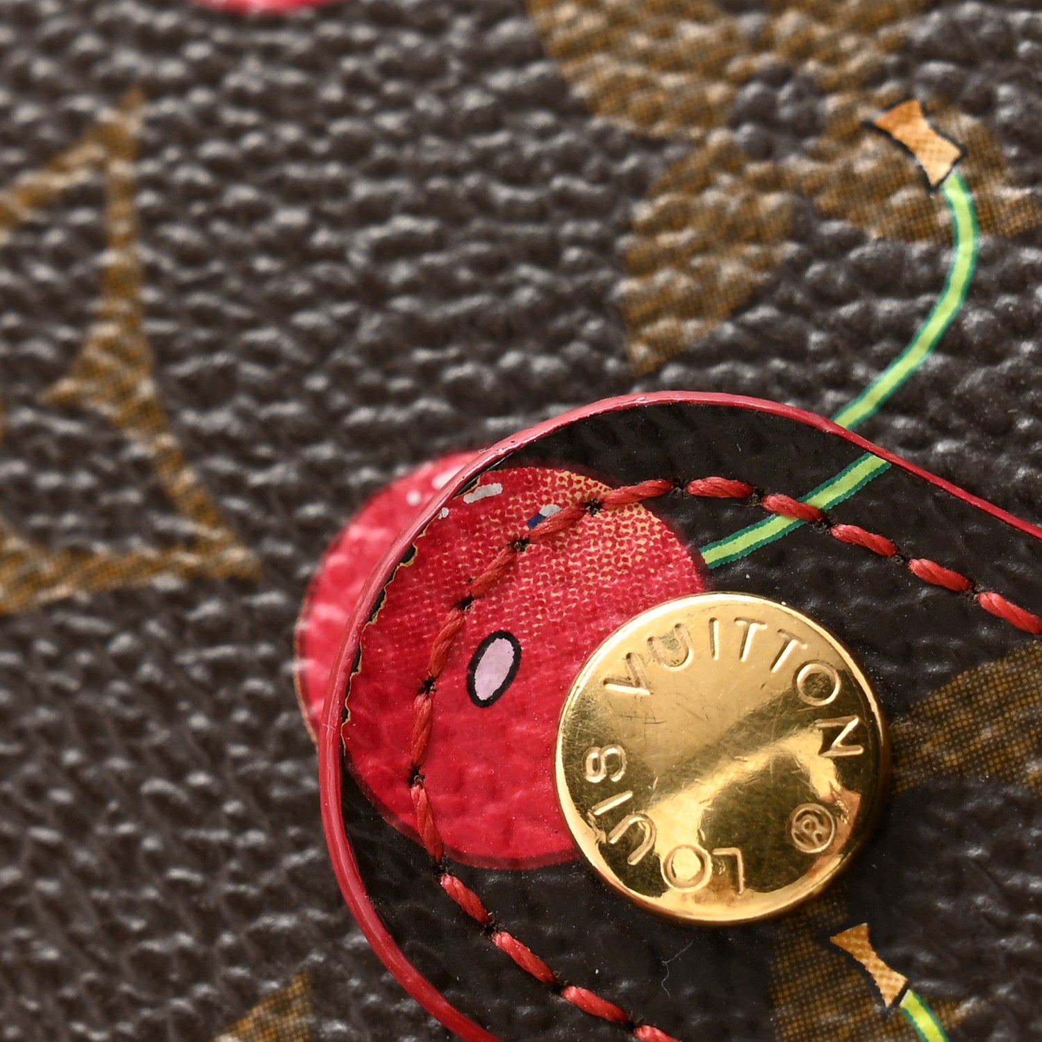 Louis Vuitton Monogram Cerises Small Ring Agenda Cover 7 of 10