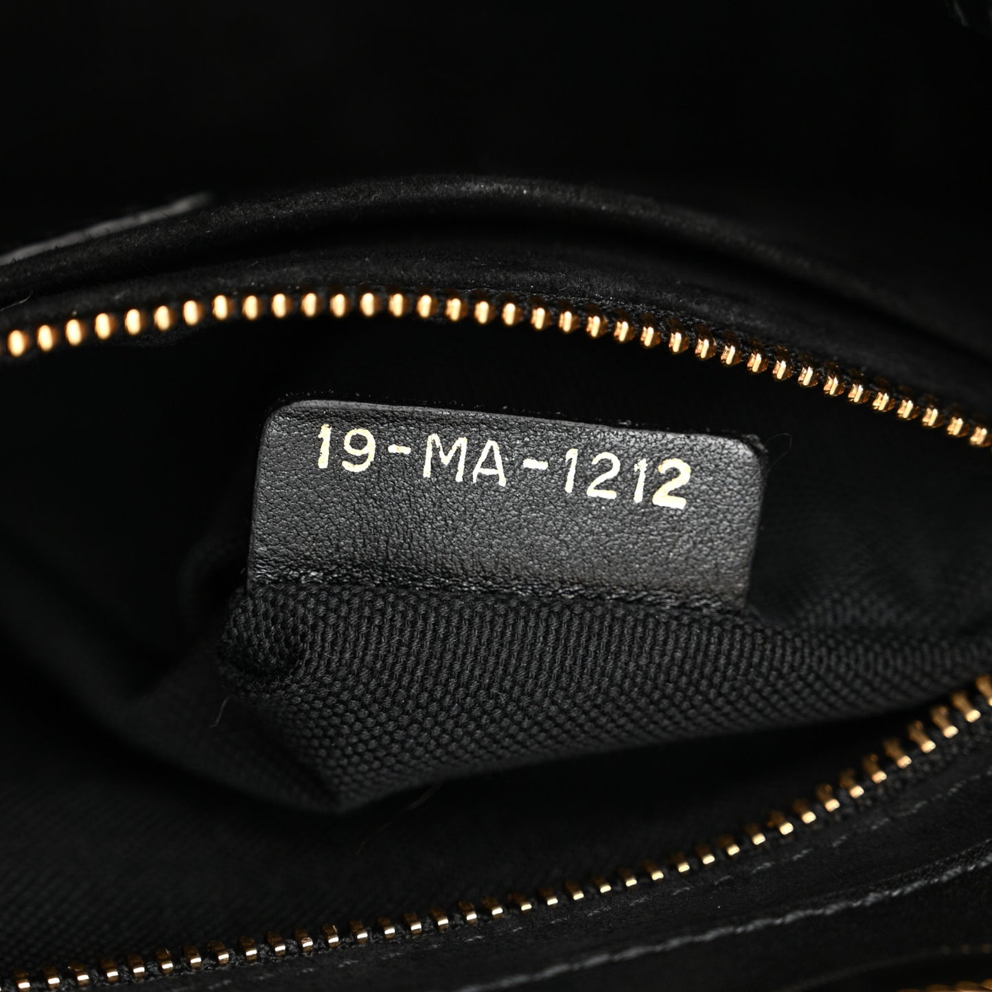 Calfskin Cannage Small The Lady 95.22 Black