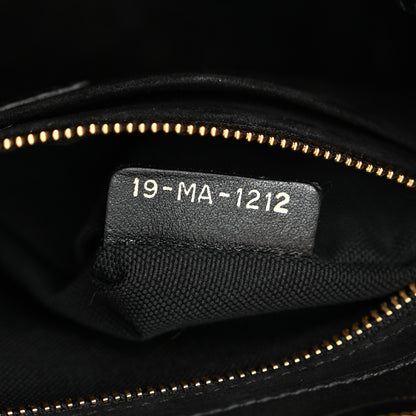 Christian Dior Calfskin Cannage Small The Lady 95.22 Black 7 of 14