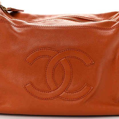 Chanel Caviar CC Timeless Shopping Tote Orange 7 of 10
