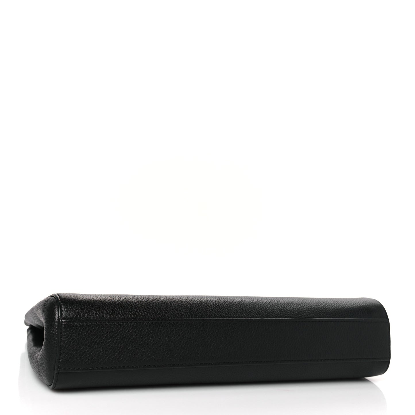 Grained Calfskin Large Neo Executive Cosmetic Case Black