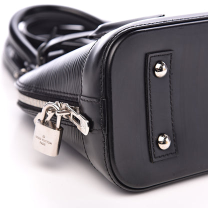 Louis Vuitton Epi Alma BB Black 6 of 12