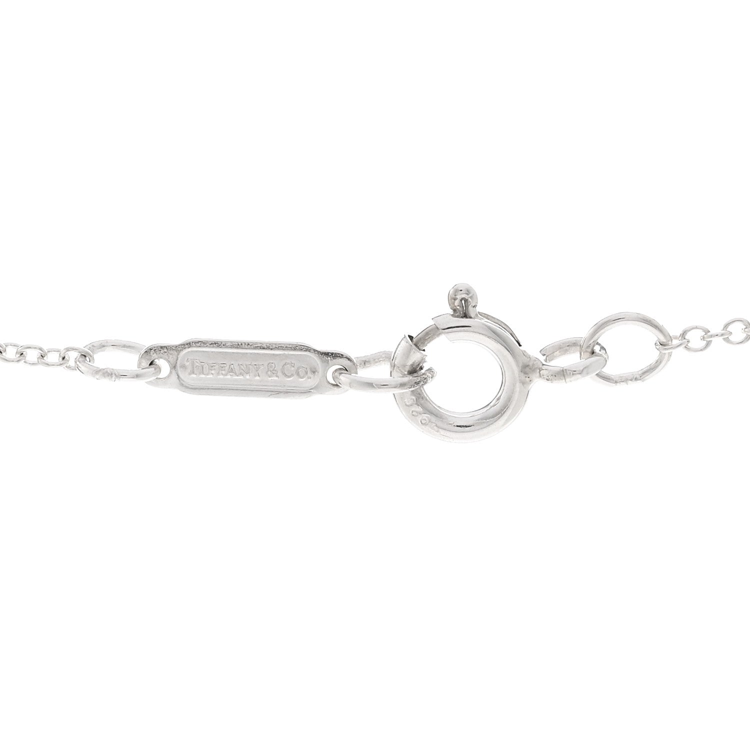 Tiffany Sterling Silver Pearl Flower Pendant Necklace 4 of 4