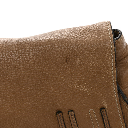 Chloe Calfskin Medium Marcie Round Crossbody Bag Nut 12 of 15