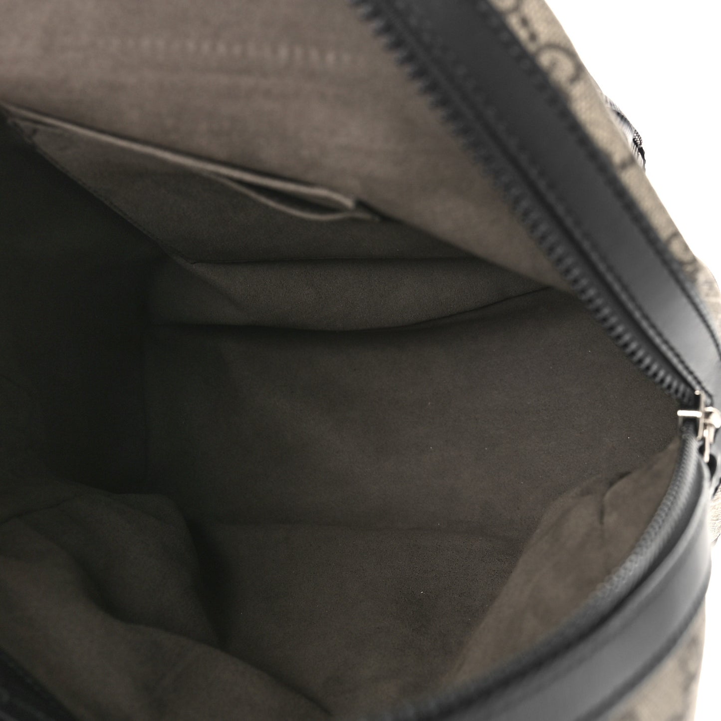 GG Supreme Monogram Small Eden Day Backpack Black