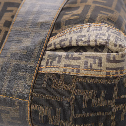 Fendi Zucca Zucchino Spalmati Large B Mix Tote Tobacco 13 of 14