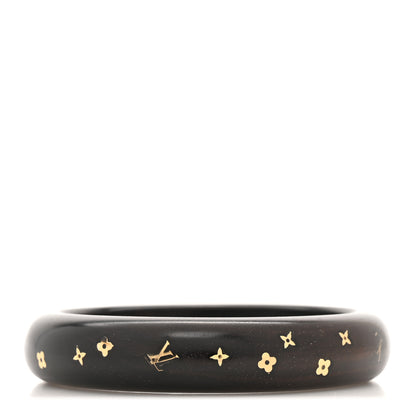 Louis Vuitton Tiger Wood Brass Silvania Bangle 3 of 4