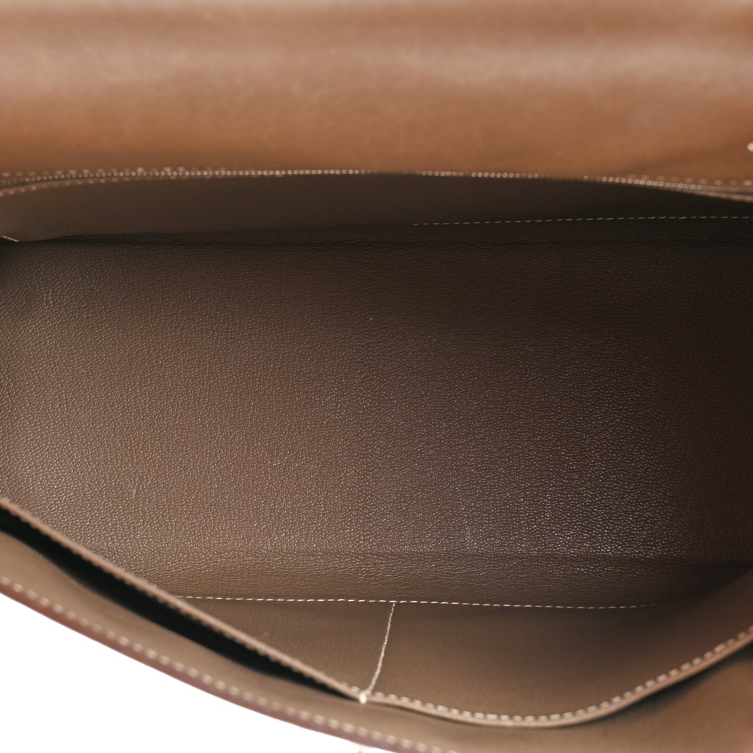 Hermes Tadelakt Kelly Retourne 32 Etoupe 5 of 20