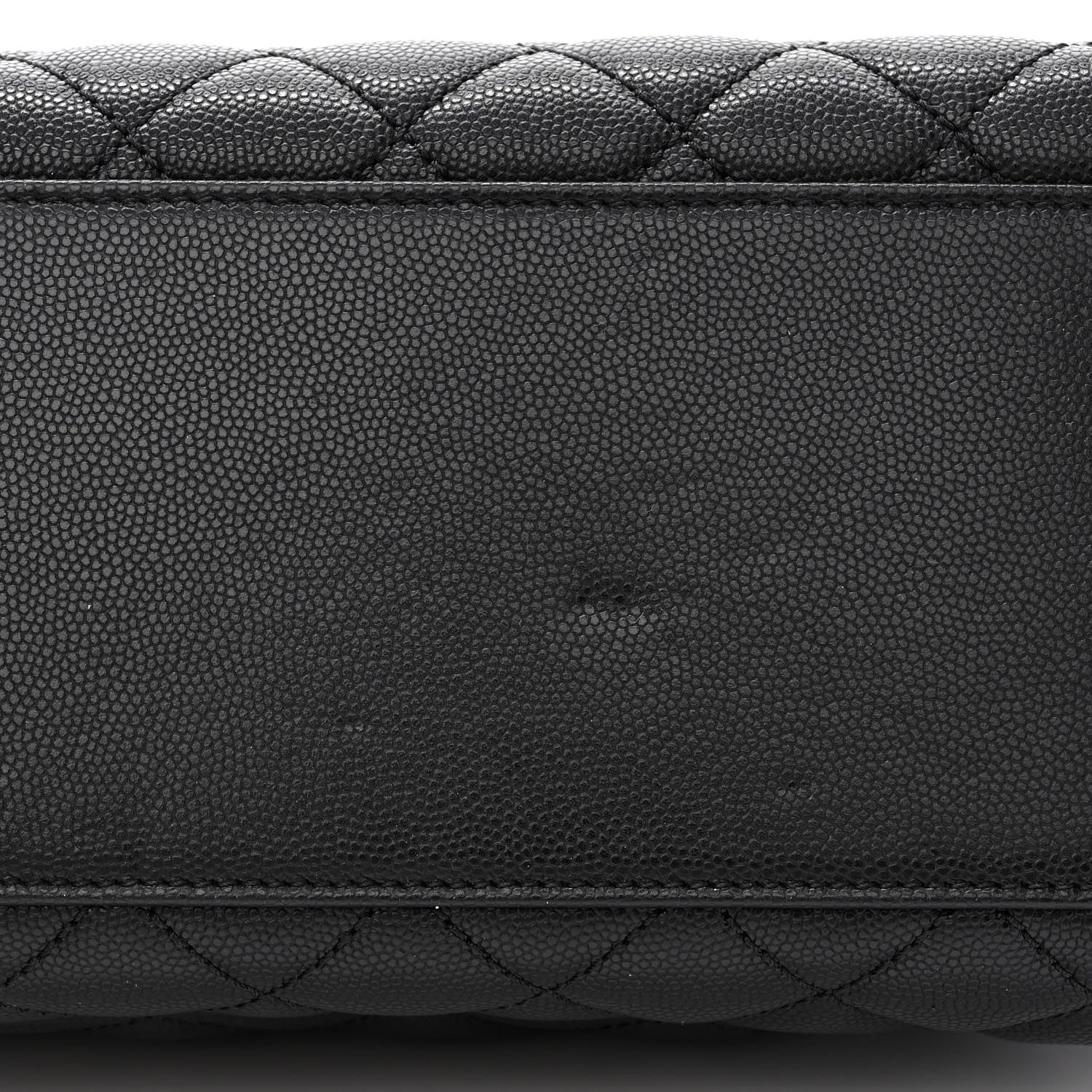 Chanel Caviar Quilted Small Coco Handle Flap Black 11 of 12