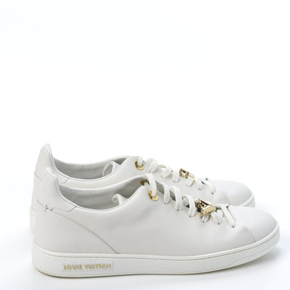 Louis Vuitton Calfskin Frontrow Sneakers 40 White 4 of 11