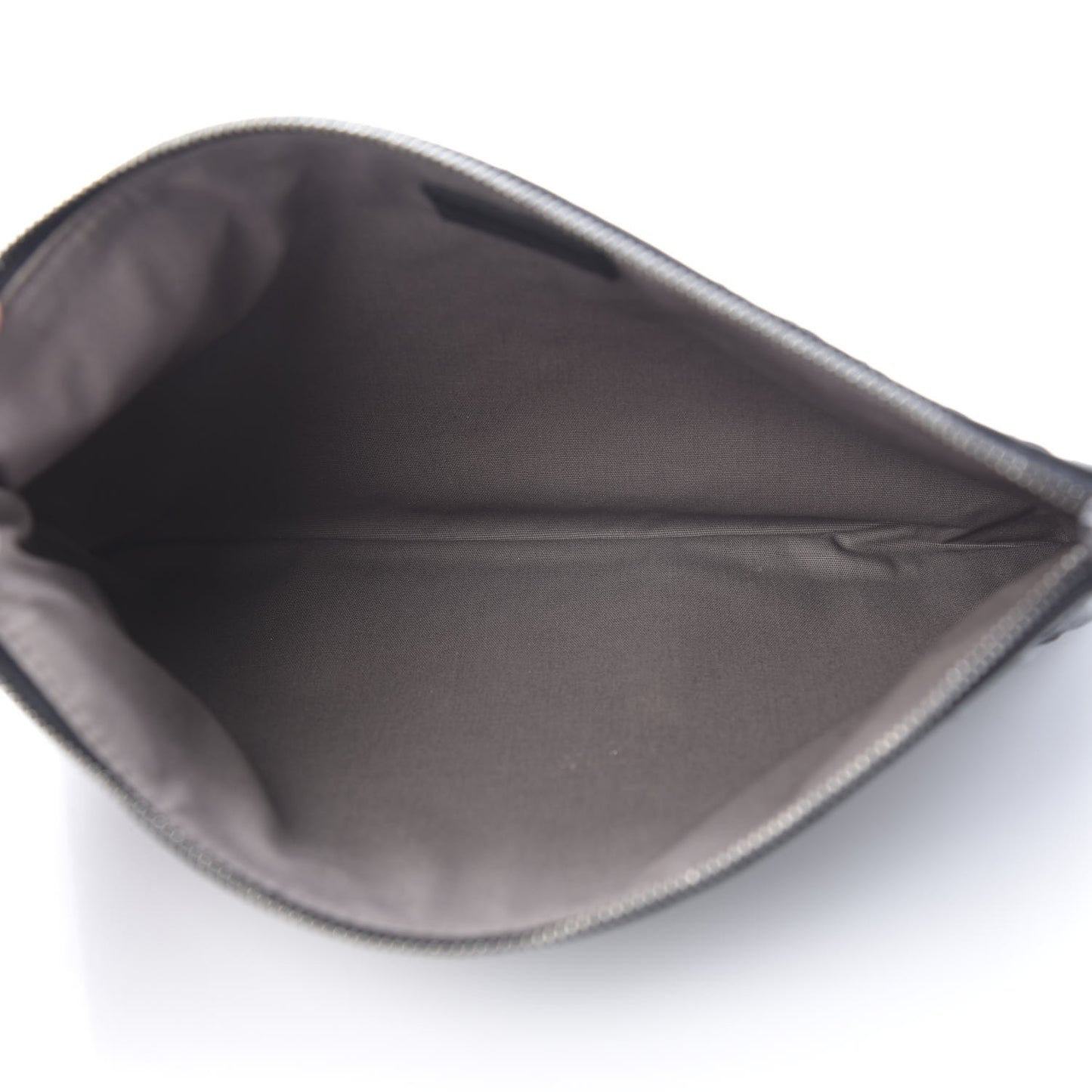 Nappa Intrecciato Medium Zip Pouch Black