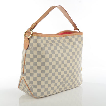 Louis Vuitton Damier Azur Delightful PM Pink 3 of 8