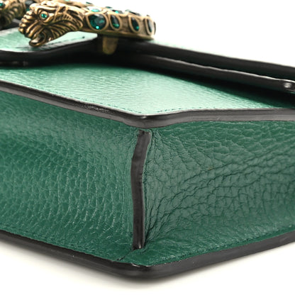 Gucci Dollar Calfskin Crystal Super Mini Dionysus Shoulder Bag Emerald 8 of 8