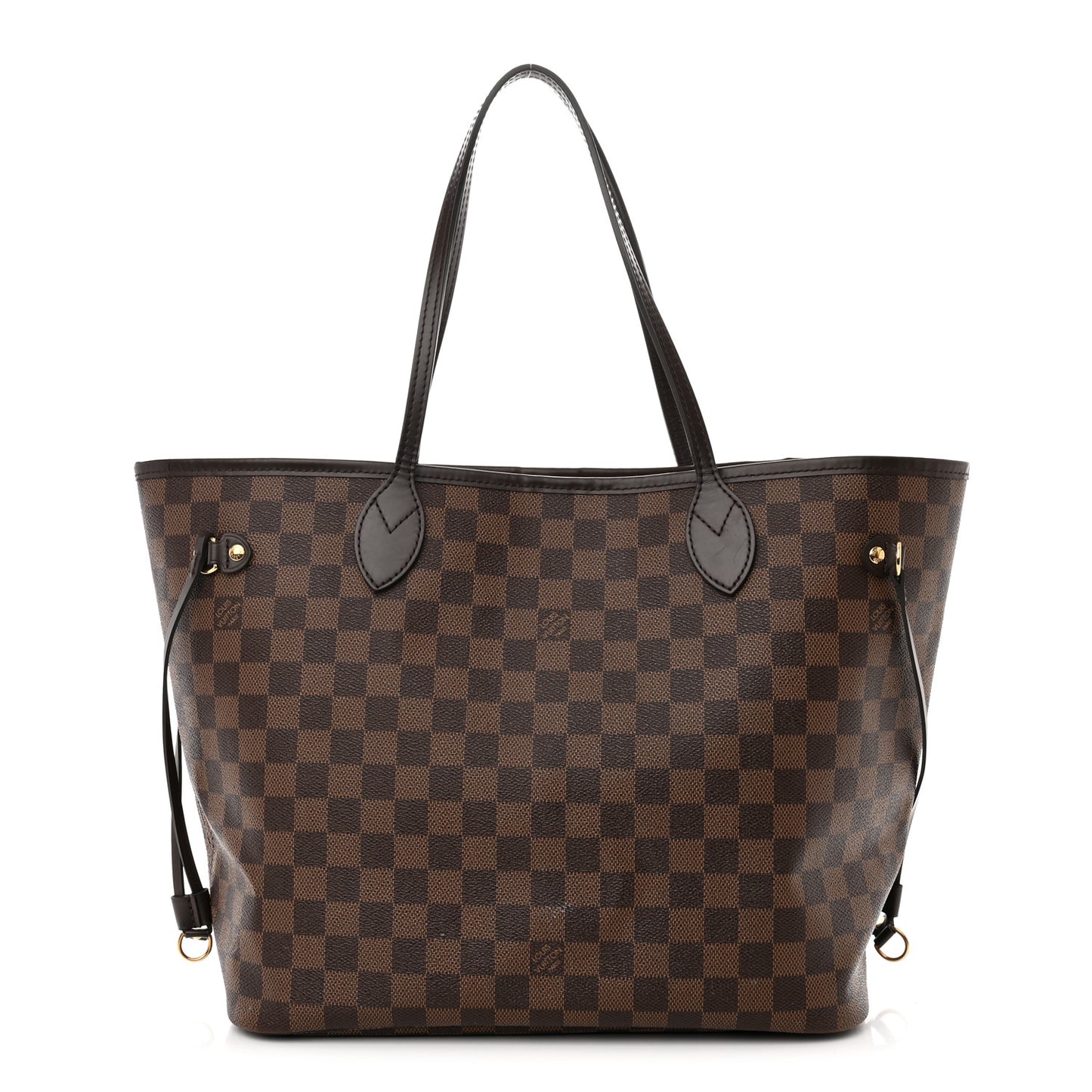 Damier Ebene Neo Neverfull MM Rose Ballerine