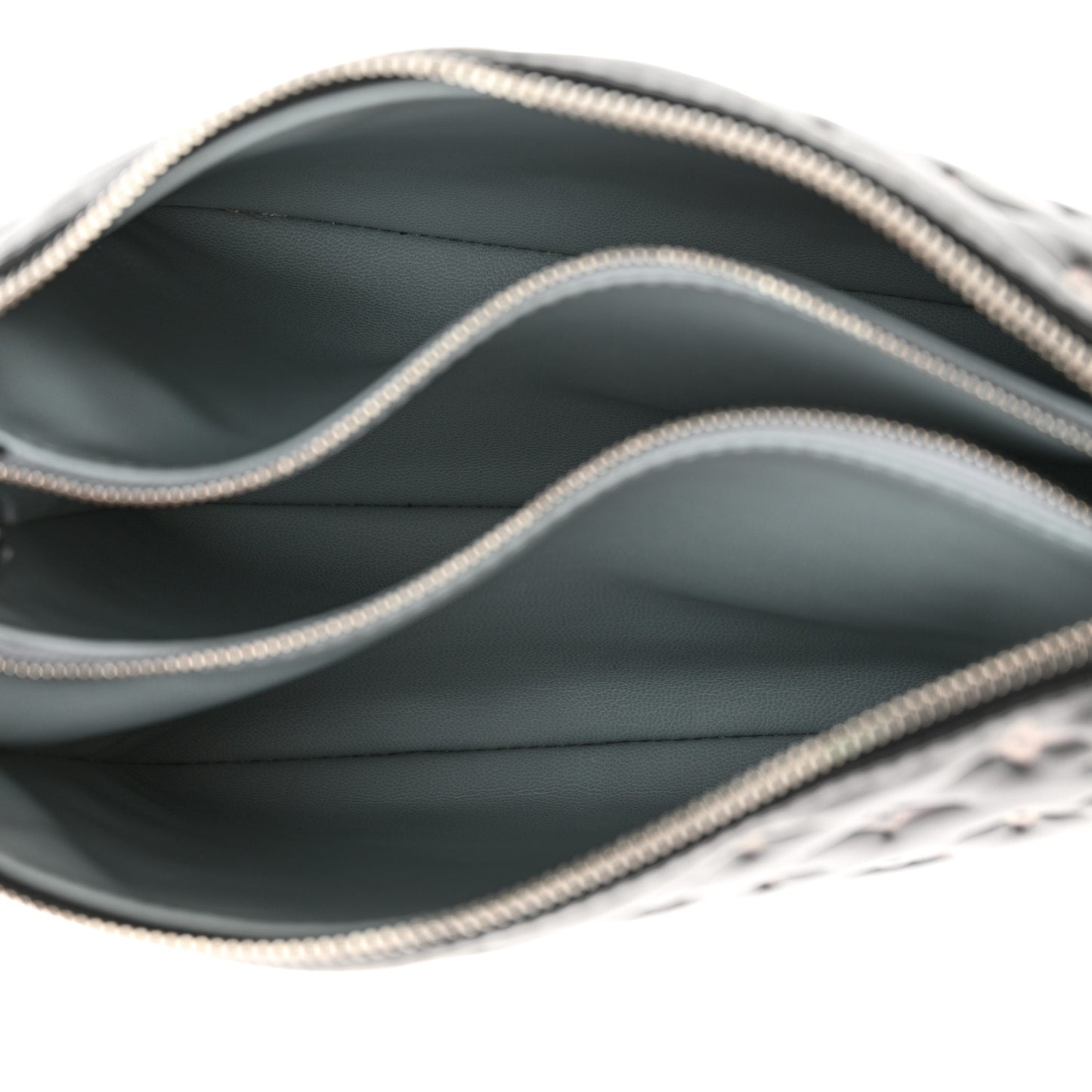 Lambskin Embossed Monogram LV Ski Coussin PM Black Multicolor