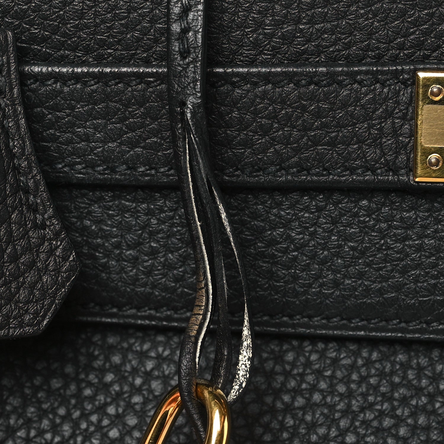 Hermes Togo Kelly Retourne 28 Black 11 of 11