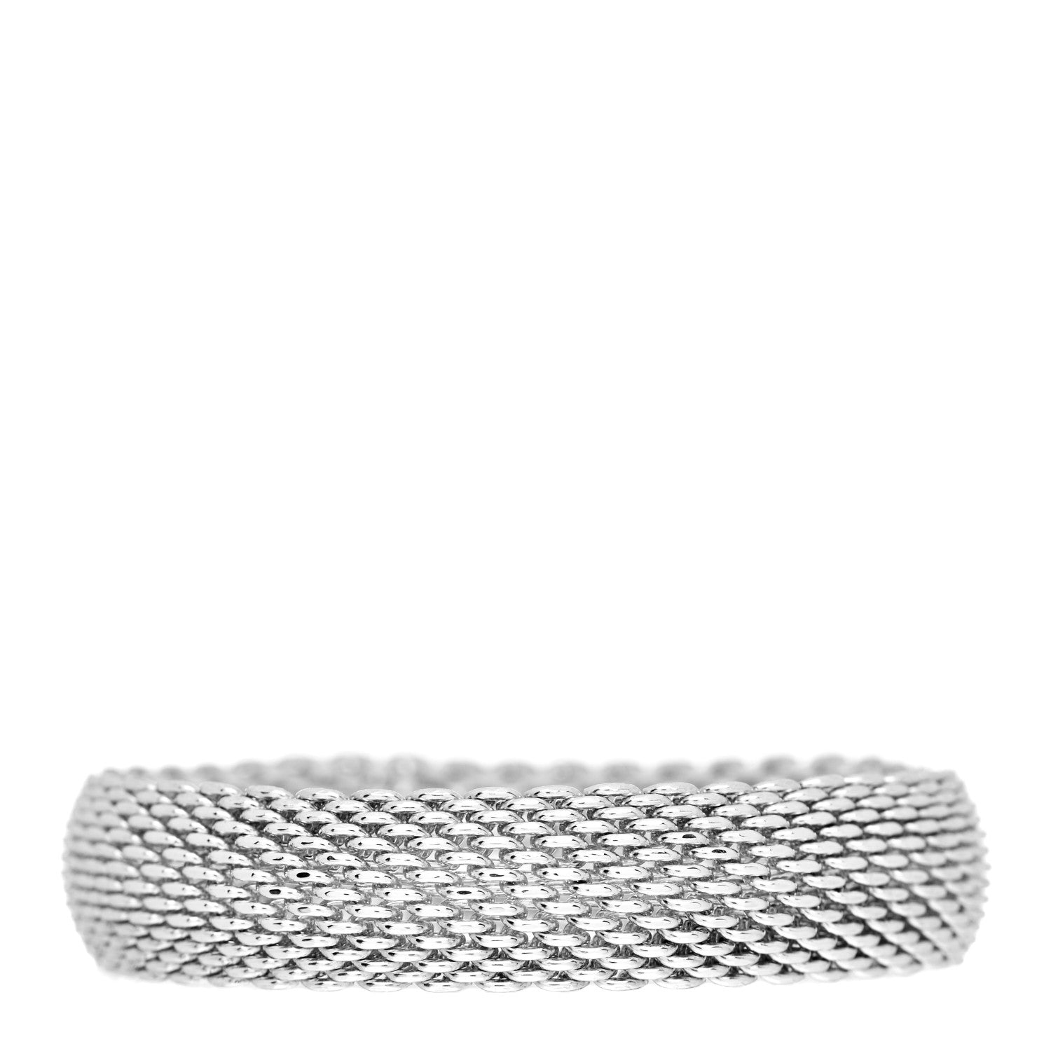 Tiffany Sterling Silver Somerset Mesh Bracelet 1 of 4