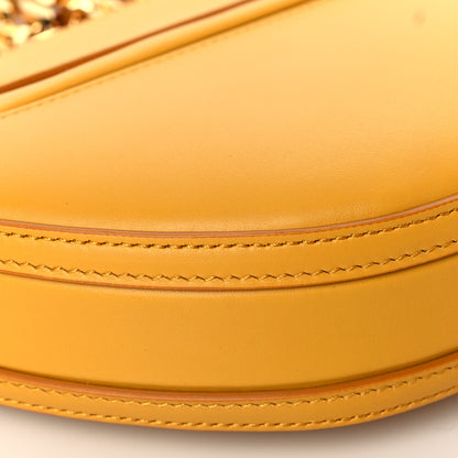 Burberry Calfskin Small Olympia Chain Shoulder Bag Marigold 8 of 10