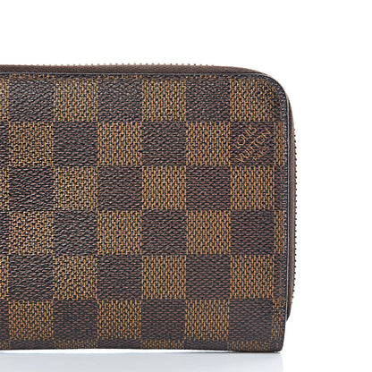Louis Vuitton Damier Ebene Zippy Wallet 7 of 13