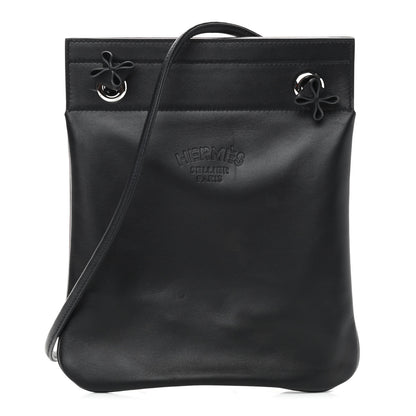 Hermes Milo Lambskin Swift Mini Aline Black 1 of 9