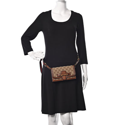 Gucci Monogram Lady Web Convertible Wallet Beige Cuir 2 of 11