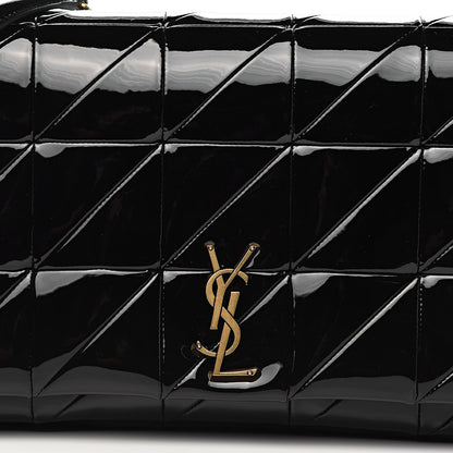 Saint Laurent Patent Patchwork Monogram Large Jamie Black 10 of 10