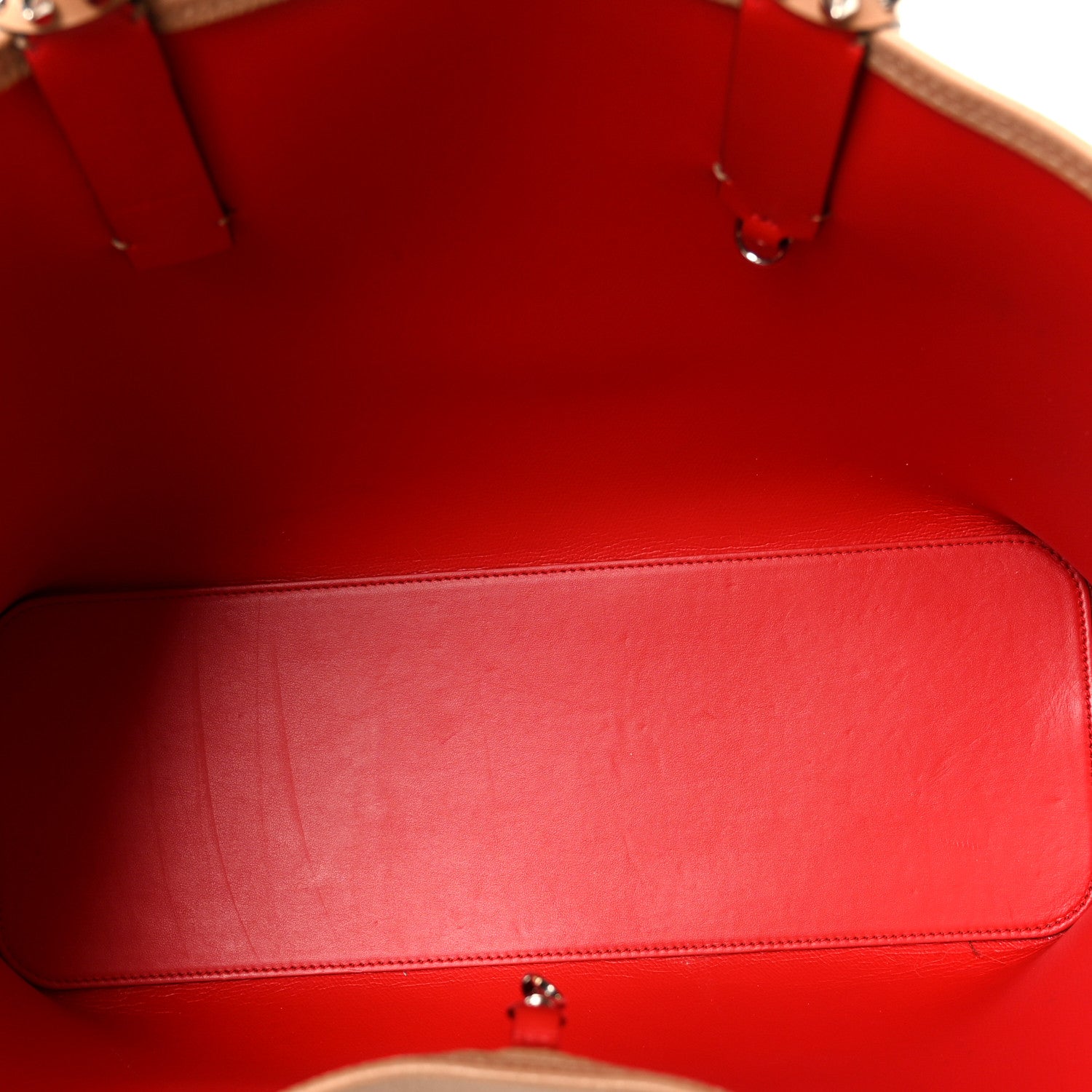 Christian Louboutin Calfskin Spikes East West Cabata Tote Nude 6 of 12
