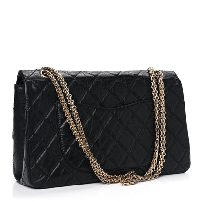Chanel Aged Calfskin Quilted 2.55 Reissue 227 Flap Black 3 of 6
