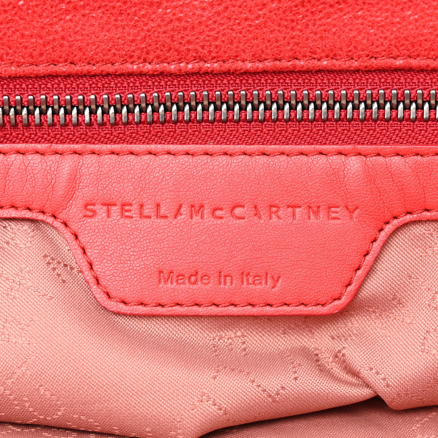 Shaggy Deer Falabella Fold Over Tote Cherry