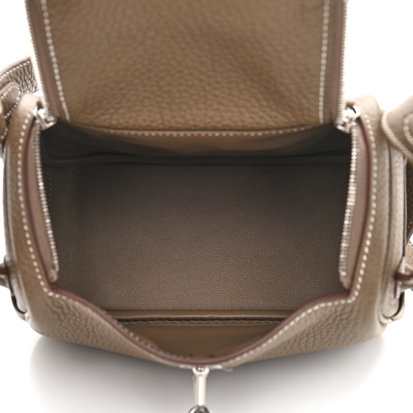 Taurillon Clemence Mini Lindy 20 Etoupe