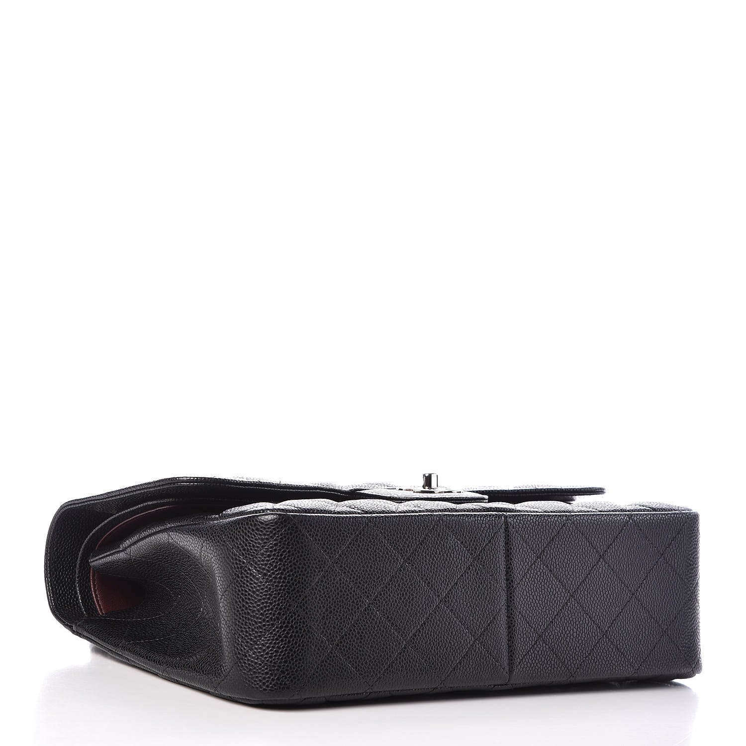 Chanel Caviar Quilted Jumbo Double Flap Black 4 of 9