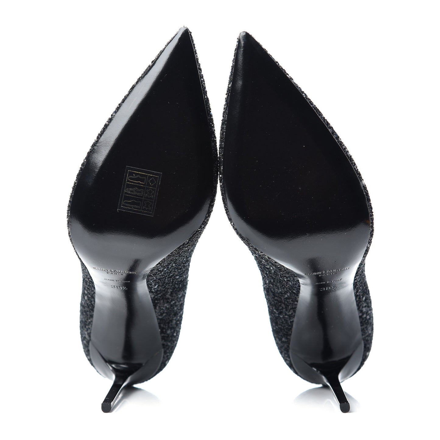 Glitter Zoe 105 Pumps 38.5 Black
