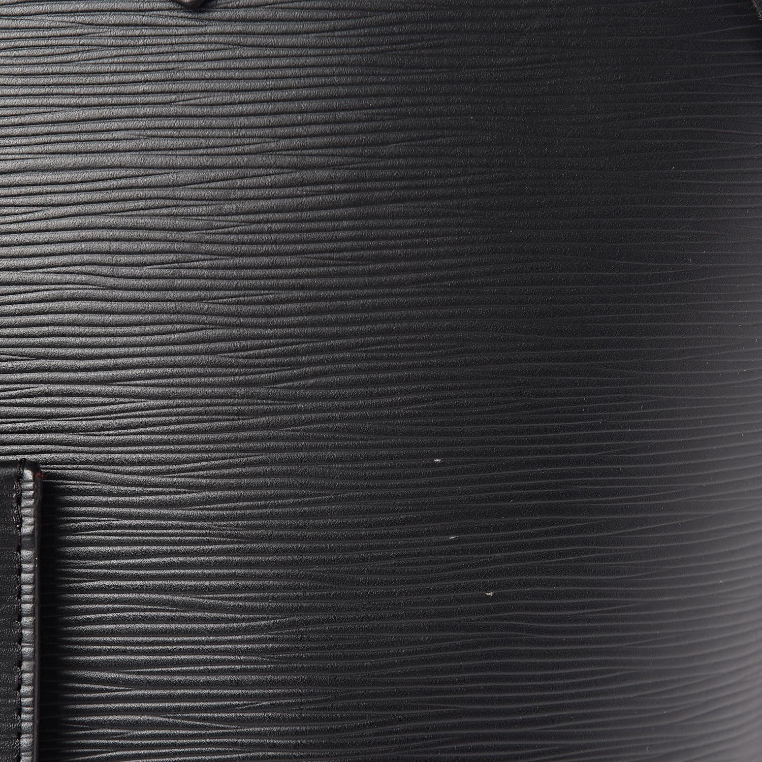 Louis Vuitton Epi Neverfull MM Black 9 of 13