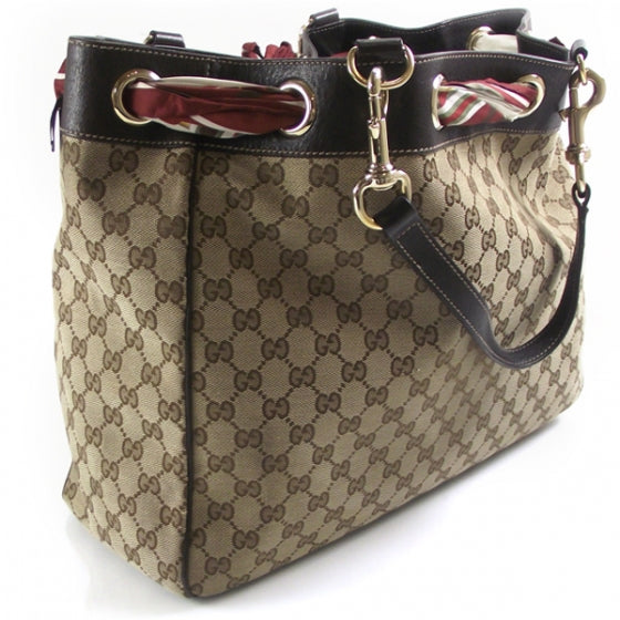 Gucci Monogram Positano Tote 3 of 10