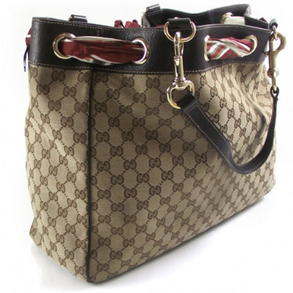 Gucci Monogram Positano Tote 3 of 10