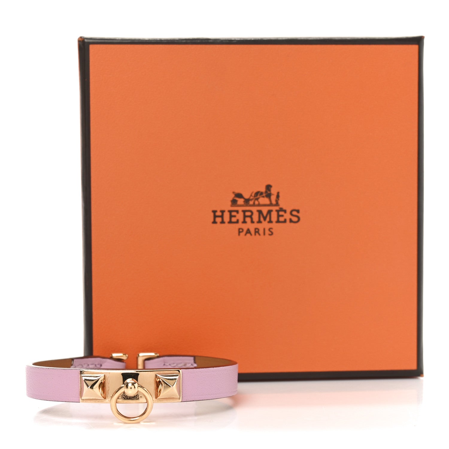 Hermes Swift Rivale Micro Bracelet T2 Rose Sakura 6 of 6