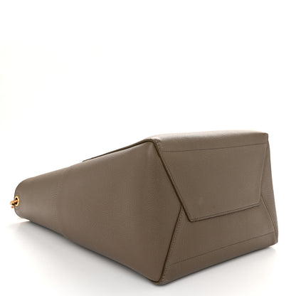 Celine Soft Grained Calfskin Sangle Bucket Bag Taupe 4 of 12