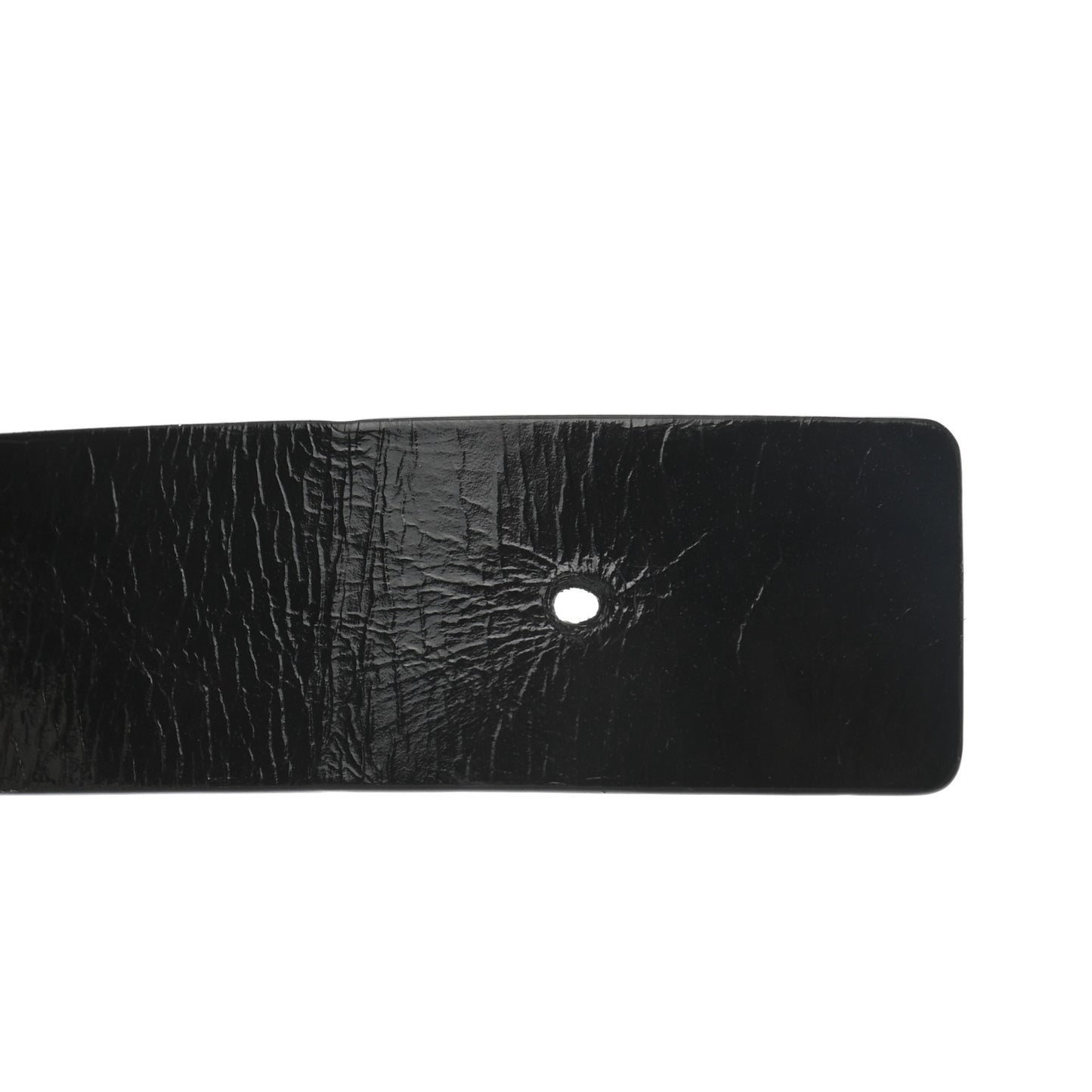 Patent Calfskin CC Reversible Belt 90 Black White
