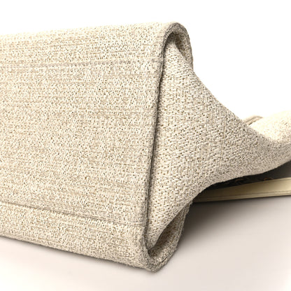 Chanel Lurex Boucle Medium Deauville Tote White 10 of 14