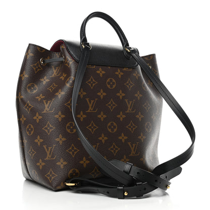 Louis Vuitton Monogram Montsouris PM Black 3 of 10