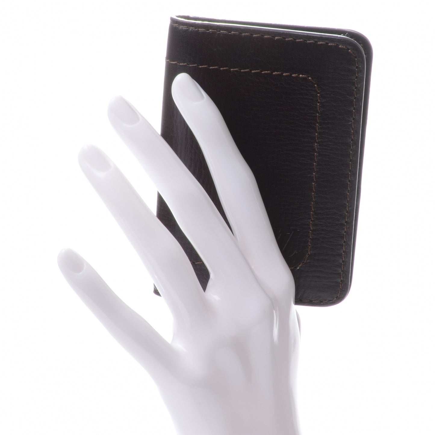 Utah Leather Pocket Organizer Wallet Coffee