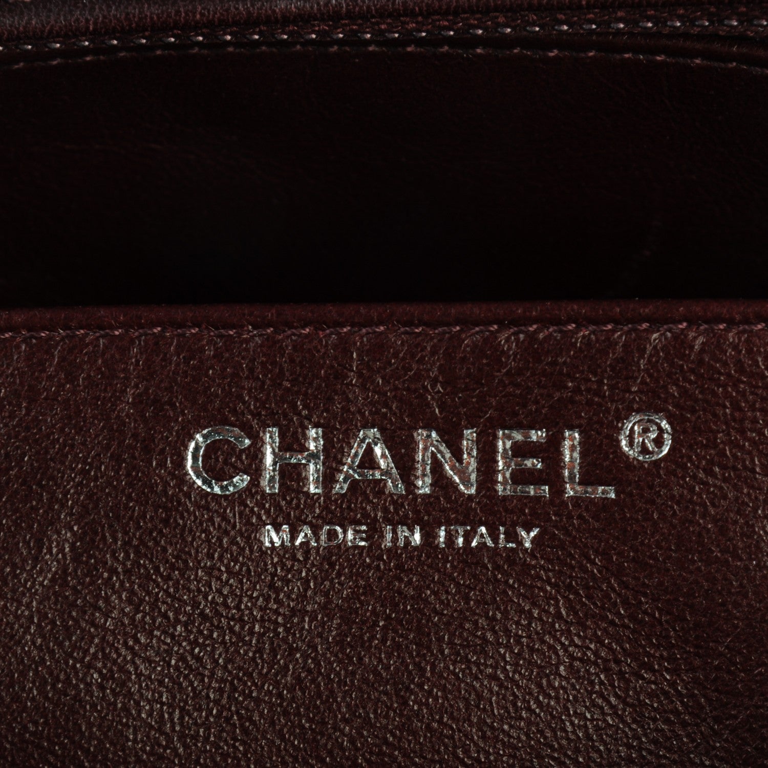 Chanel Patent Quilted Jumbo Single Flap Bordeaux 6 of 7