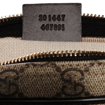 Gucci GG Plus Monogram Small Shoulder Bag Dark Brown 6 of 7