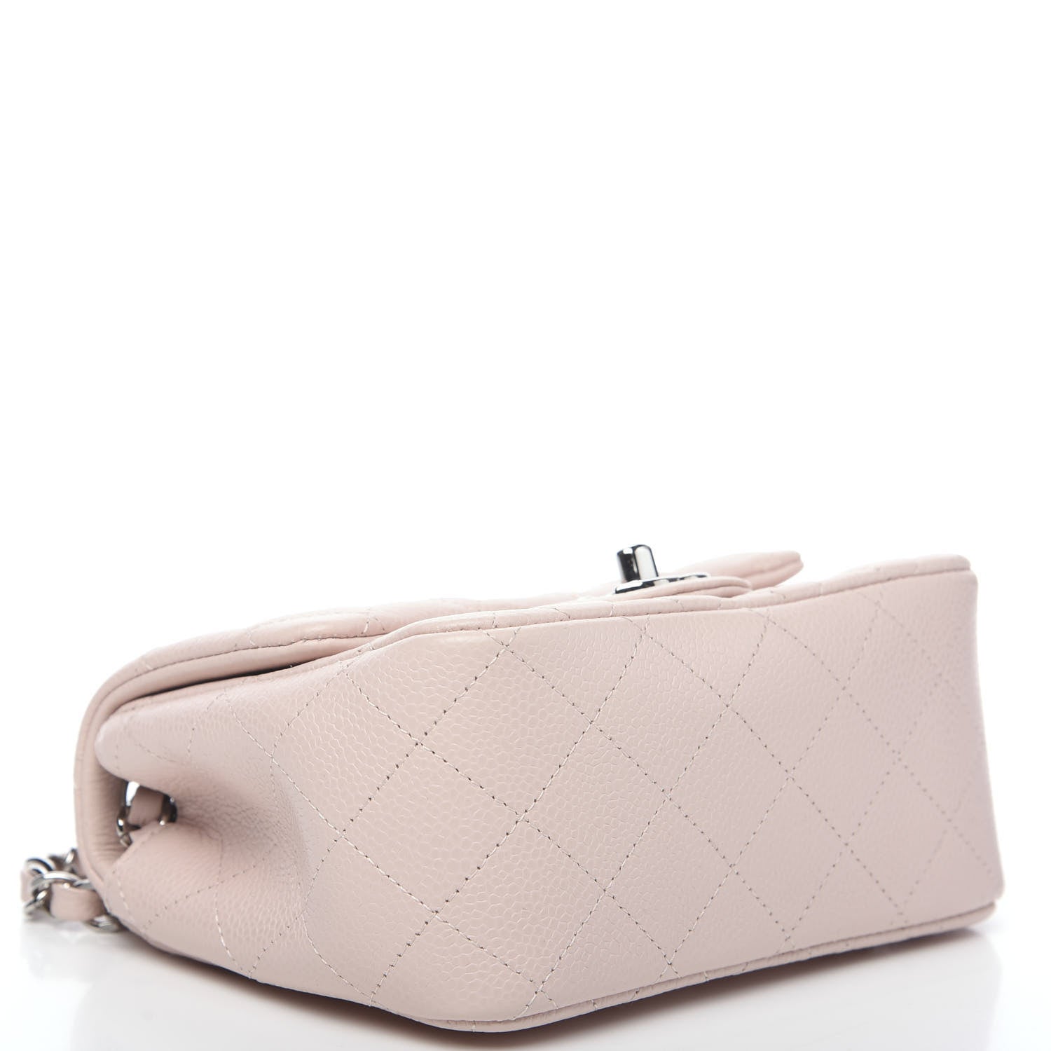 Chanel Caviar Quilted Mini Square Flap Pink 3 of 10