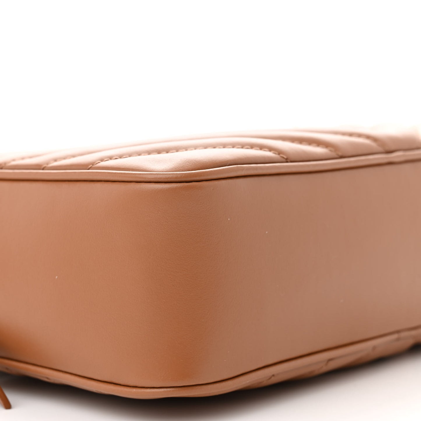 Calfskin Matelasse Monogram Lou Camera Bag Cinnamon