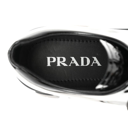 Prada Vernice Monolith 55mm Derby Loafers 39 Black 8 of 11