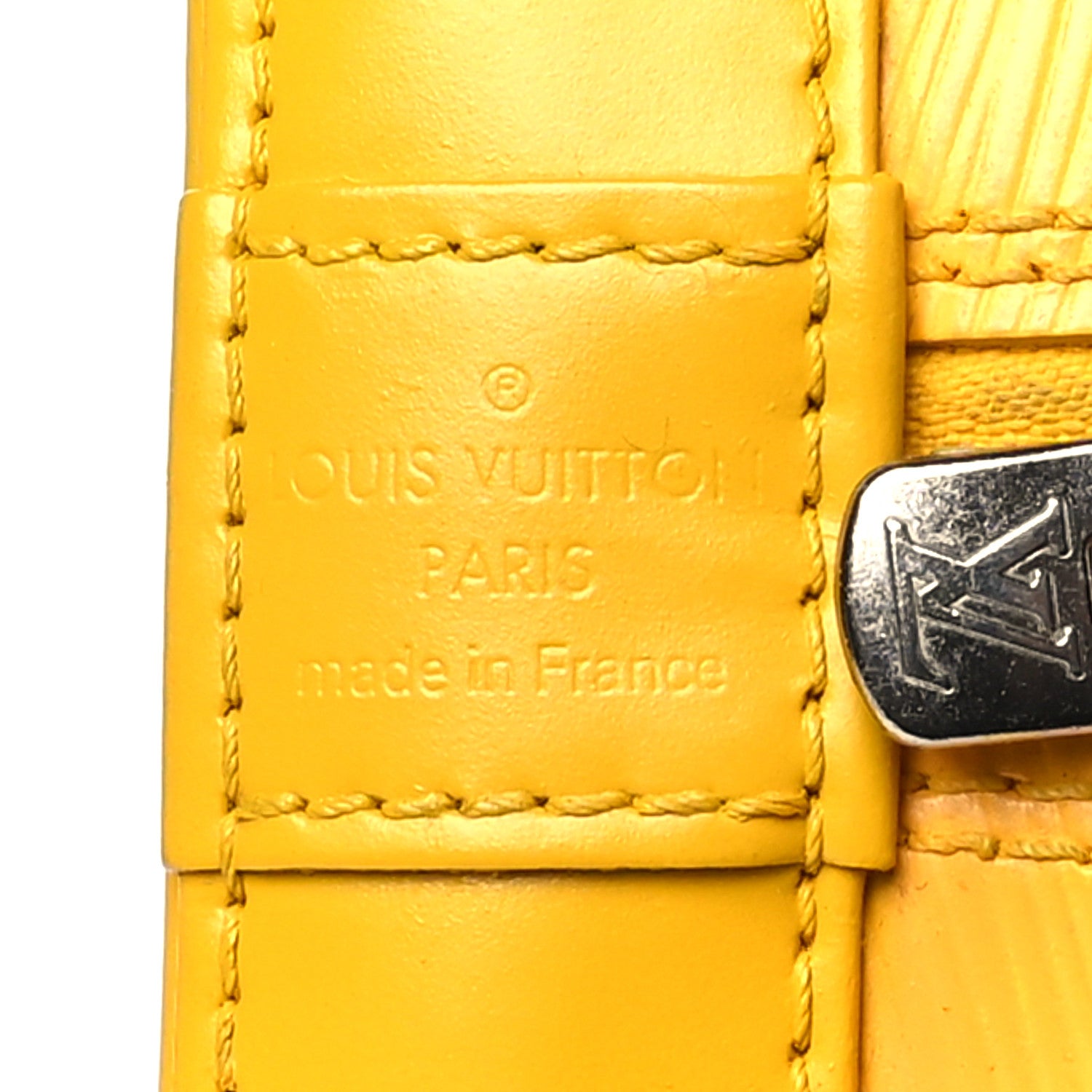 Louis Vuitton Epi Alma PM Citron 6 of 15