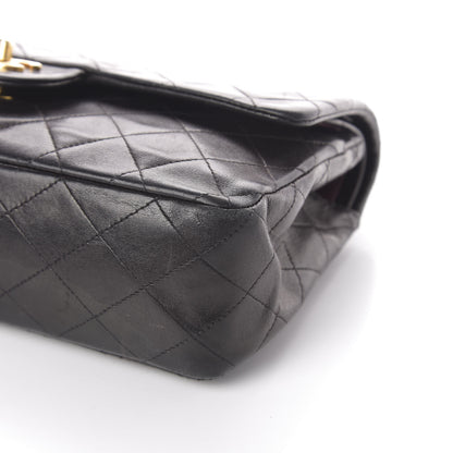 Chanel Lambskin Quilted Medium Double Flap Black 10 of 10