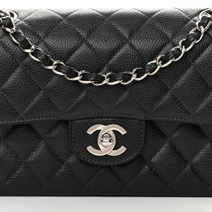 Chanel Caviar Quilted Small Double Flap Black 7 of 16