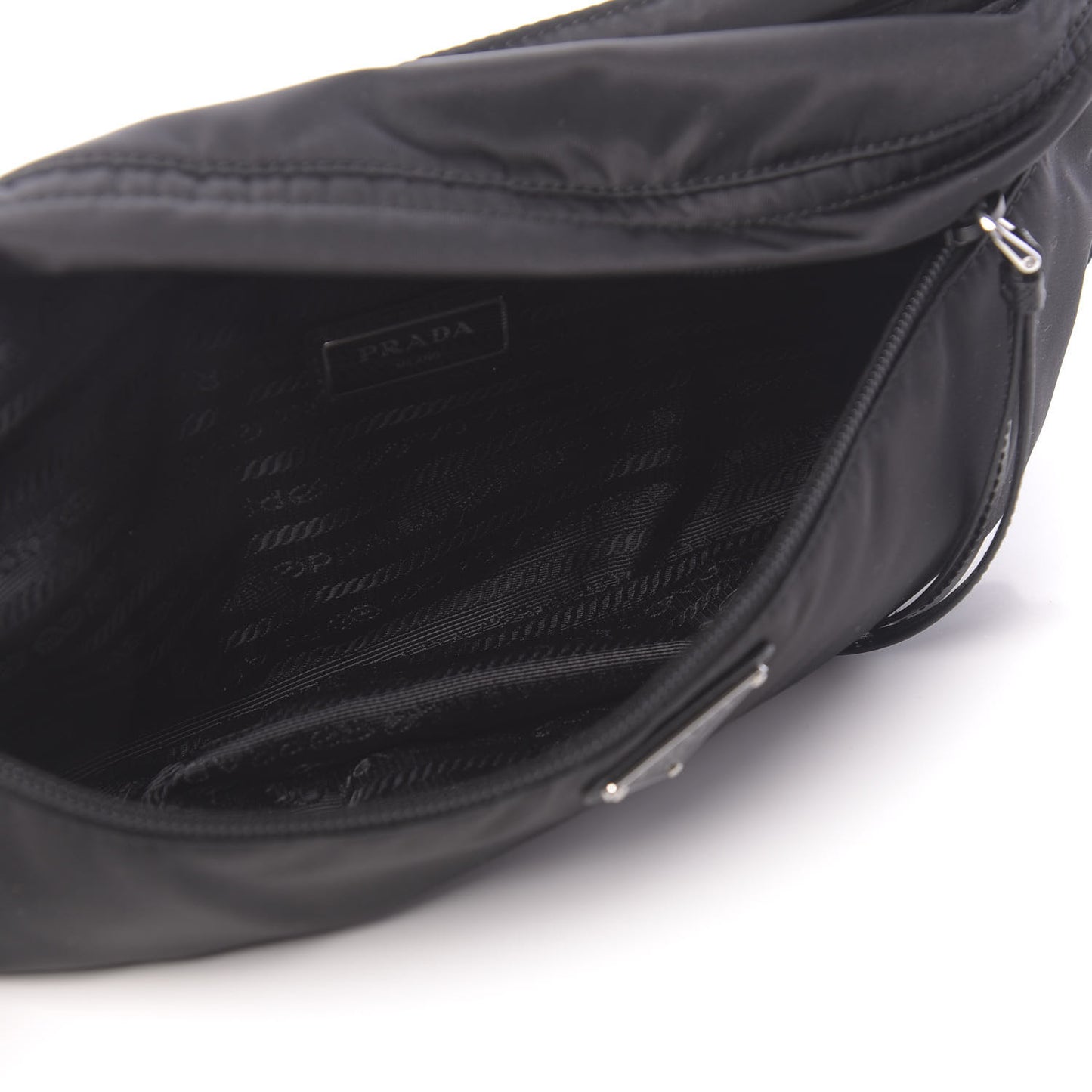 Tessuto Nylon Belt Bag Black
